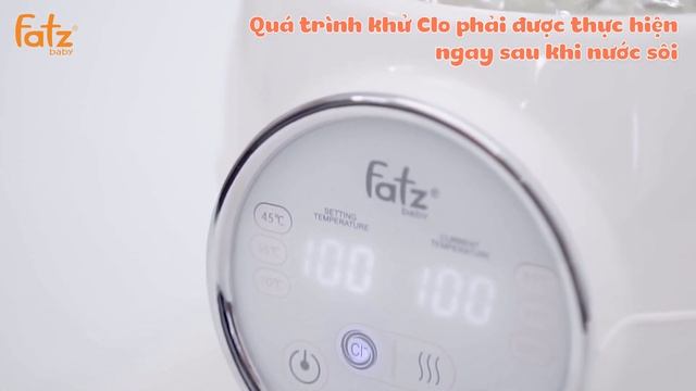 Máy đun và hâm nước pha sữa điện tử FB3505SL | FATZBABY