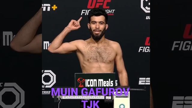 🇹🇯 #UFCVegas74: Муин Гафуров готов к дебюту в UFC - 61,69 кг