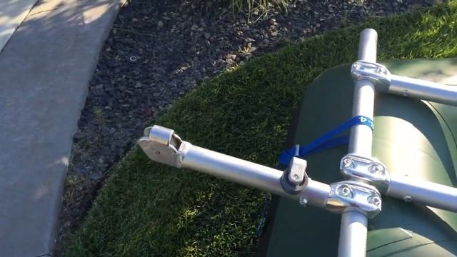126 Saturn Whitewater Raft - Custom NRS Fishing Frame Package