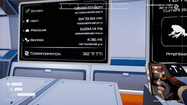 Boosting Terraformation Index Oxygen, Heat & Pressure - Planet Crafter - #03 - Gameplay