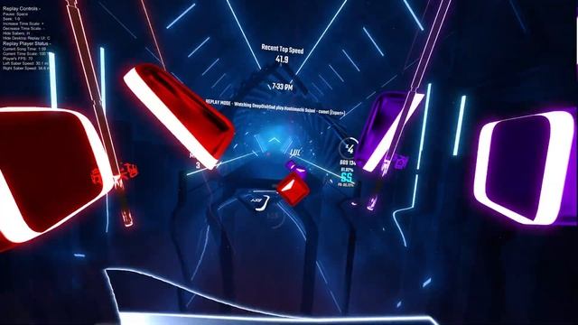 Beat Saber Gameplay -- comet (PiEa's Hoshiyomi J-CORE Remix) - Hoshimachi Suisei смотреть онлайн