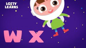 ABCs for kids | Alphabet Song | Learn ABC for toddlers in Space | LOTTY LEARNS