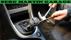 Как убрать дребезг ручки КПП