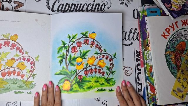 Раскрашенное за МАРТ и АПРЕЛЬ 2024 раскраскиантистресс