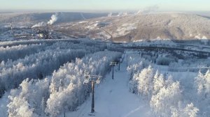 Кресельная канатная дорога в ТЦ "Губаха", Пермский край