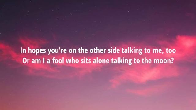 Bruno Mars - Talking To The Moon (Lyrics) смотреть онлайн