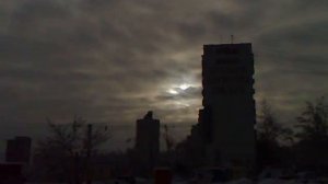 solar eclipse/солнечное затмение - 4 января/january Москва/Moscow 2011