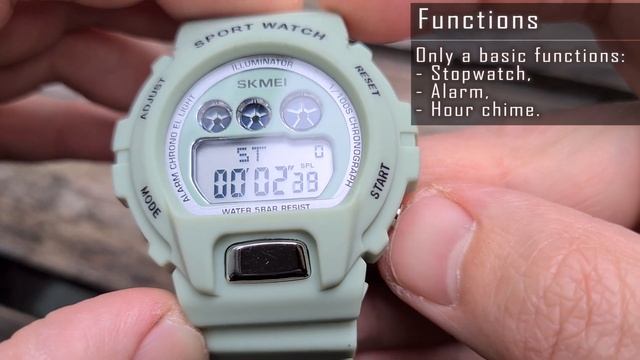 Skmei 1775 digital watch review #skmei #skmeiwatch #watchreview #gedmislaguna