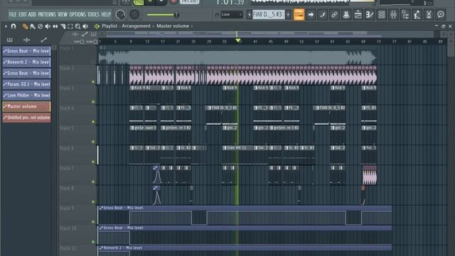 GONE.Fludd - Кровь и Пот ft. M00NCHiLD FL Studio Instrumental Remake