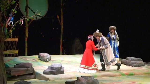 «Ай тұтылған түні» қойылымы жаңа леппен сахналанды смотреть онлайн