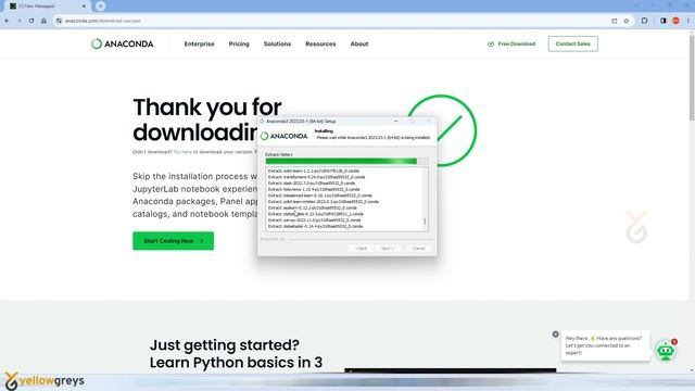 Python | Installation — Anaconda | Jupyter Notebook | Tamil | Yellowgreys