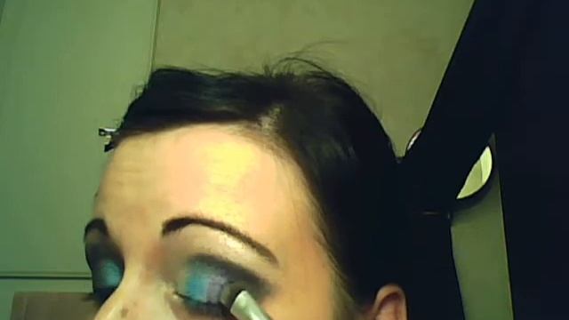 NEPTUNE AQUA GREEN EYE MAKEUP TUTORIAL.wmv