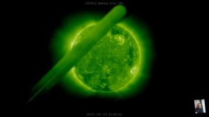 НЛО на Солнце