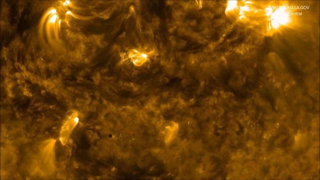 Mercury Transit as seen by NASA's Solar Dynamics Laboratory