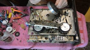 Юпитер 203 стерео,не лёгкая судьба красивого магнитофона / Винтажная аудио техника.