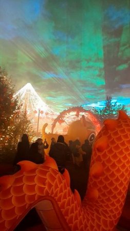 Северное сияние в Москве