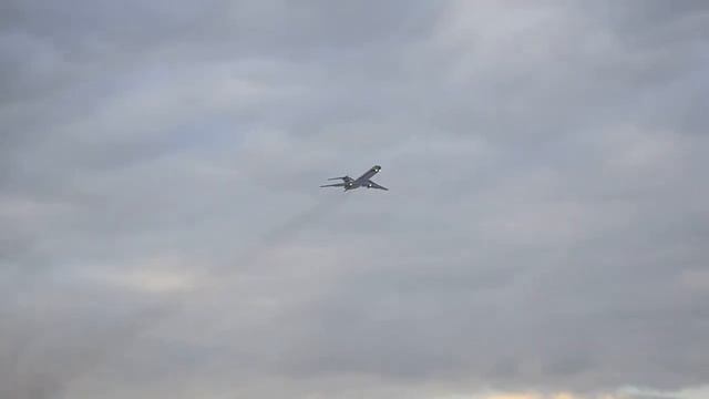 Взлет Tupolev Tu-134AK / Takeoff Tupolev Tu-134AK