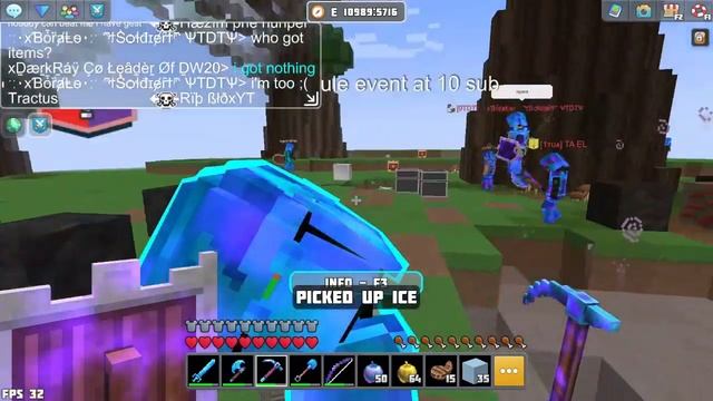 Hyper Poc YT Event 250Subs Plus killing Tractus Poc Planet Craft/Planet of Cubes