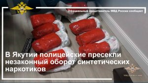 В Якутии полицейские пресекли незаконный оборот синтетических наркотиков