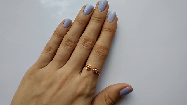 Кольцо с золотым напылением смотреть онлайн