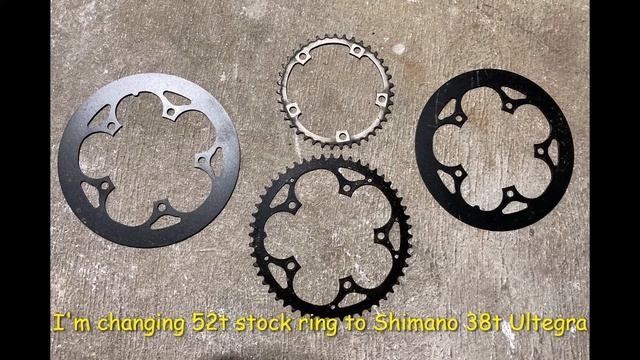 ET Cycle F1000, from LEON CYCLES, Chainring Change from 52t to 38t смотреть онлайн