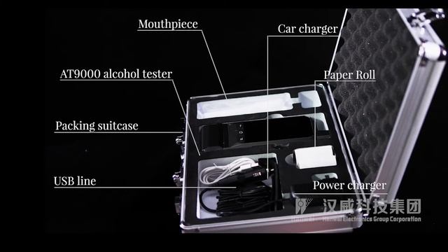 Professional Law Enforcement Breathalyzer AT9000 Police use breath alcohol tester