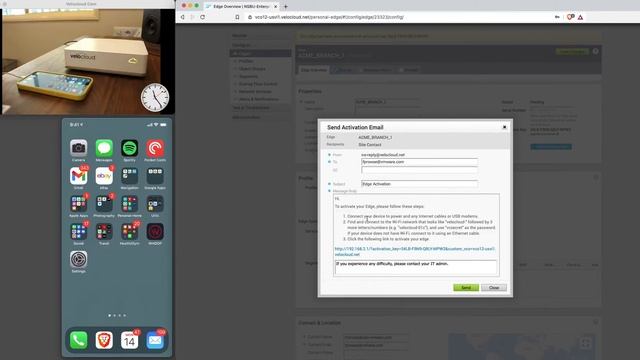 VeloCloud Activation Process смотреть онлайн