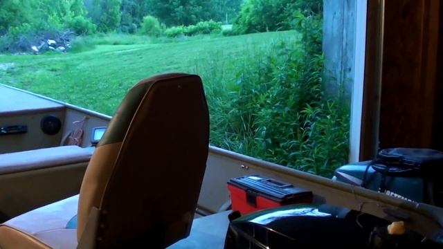 Customized 14 Foot Jon Boat Trex Wood Floor Mercury Outboard смотреть онлайн