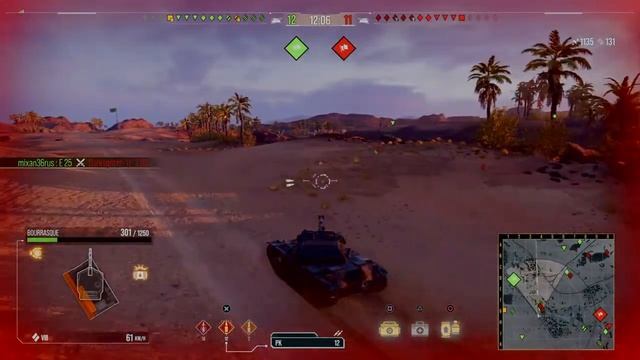 World of Tanks : Bourrasque #8 : Polowanie Przy Wschodzie Słońca Na Pustyni :) / Pluton смотреть онлайн