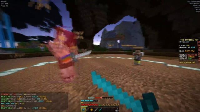 500 Killstreak On The Pit (Hypixel Hacking) смотреть онлайн