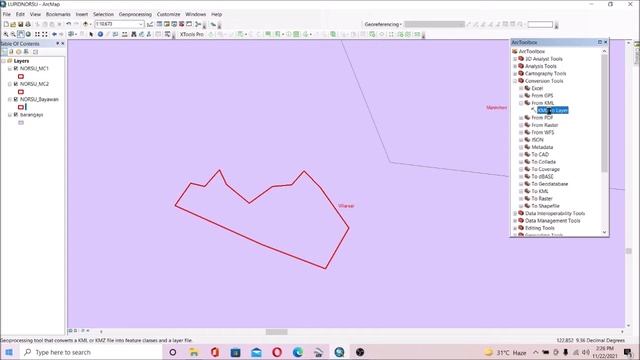 Creating Polygon from Google Earth to Arc GIS without using Georeferencing tool смотреть онлайн