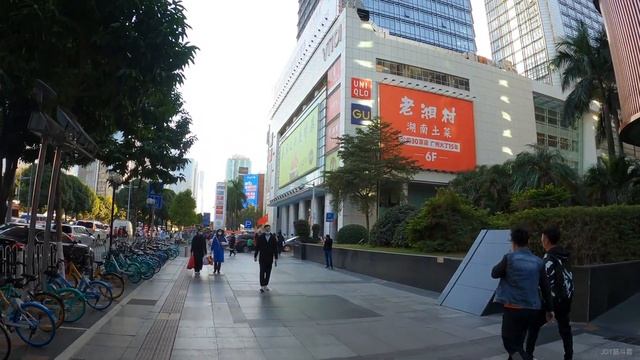4K CHINA Guangzhou street Walk Tianhebei Road Tiyuxi Road GZ Book Center/广州廣州天河北路 體育西路 購書中心 2021元旦漫