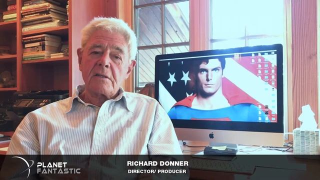 Superman 1978 Director Richard Donner introduces his Superman: The Movie for Planet Fantastic