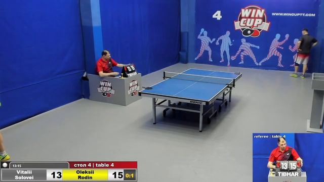 6:30 Соловей Виталий (0:3)Родин Алексей стол 4 ЮГ-7 17.05.22 смотреть онлайн