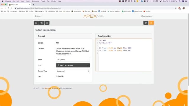 Neptune Systems Apex Tutorials - Program And Using The TIME Command