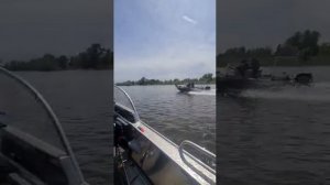 Веселые покатушки Вятбот 430 Ямаха 20 л.с 4 такта, Меркури 30 л.с 4 такта