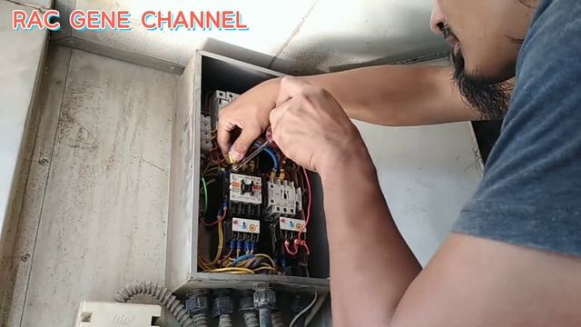 fixing wires power supply 220 3phase delta connection motor compressor controls смотреть онлайн