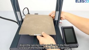 ELEGOO Neptune 4: How to replace the bed?