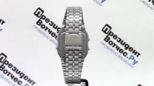 Часы Casio Illuminator A500WA-7D [A500WA-7DEF] - Круговой обзор от PresidentWatches.Ru