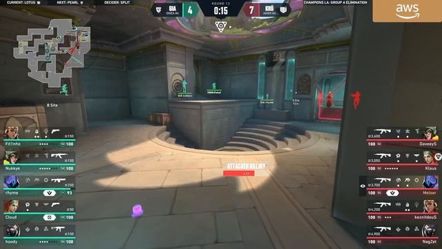 KRÜ Esports vs Giants (Game 1) | VALORANT Champions 2023