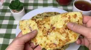 ЯБЛОКИ вкуснее, чем Пирог! Простой рецепт! Быстрая Запеканка из яблок на сковороде за минуты!