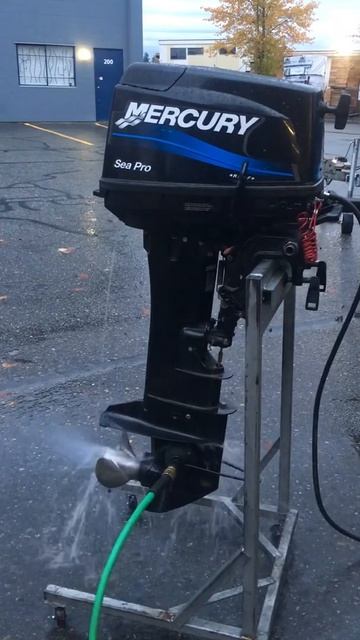 2011 Mercury Sea Pro 25hp ignition & throttling on neutral смотреть онлайн
