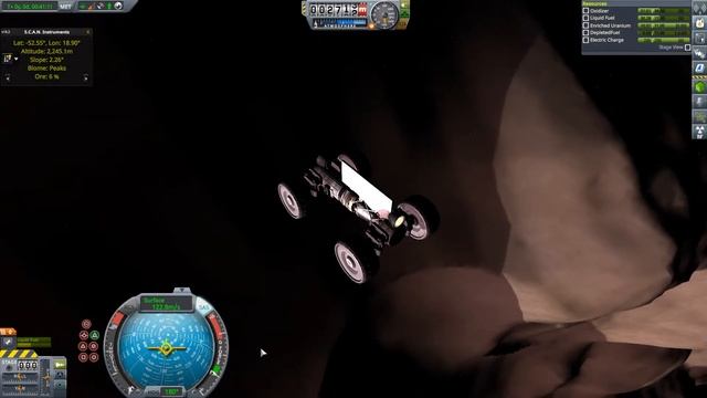 KSP 1 3 карьера с модами #329 высадка ровера на Кватру