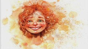 Конопатая девчонка