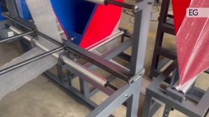 Тест пакетосварной машины для производства ВПП пакетов, модель PTZD-S2-600, на заводе-изготовителе