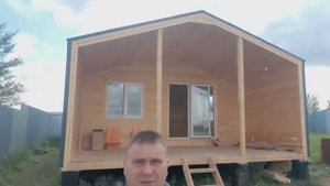 Барн Хаус с баней! Идеально для вашего участка!