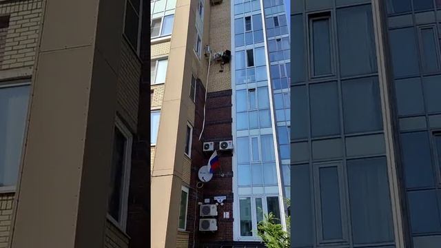 Монтаж 2х сплит-систем с привлечением альпинисиа смотреть онлайн