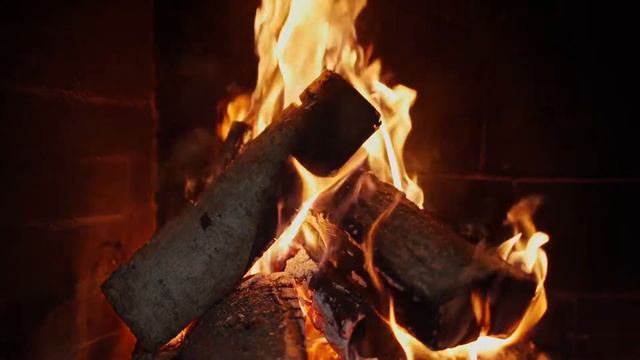 POV : Cosy Fireplace Background