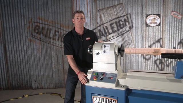 Baileigh Industrial WL-2060VS Woodworking Lathe Wood Working Turning смотреть онлайн