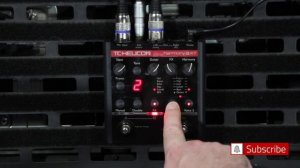 TC HELICON HARMONY G-XT VOCAL EFFECTS & HARMONISER